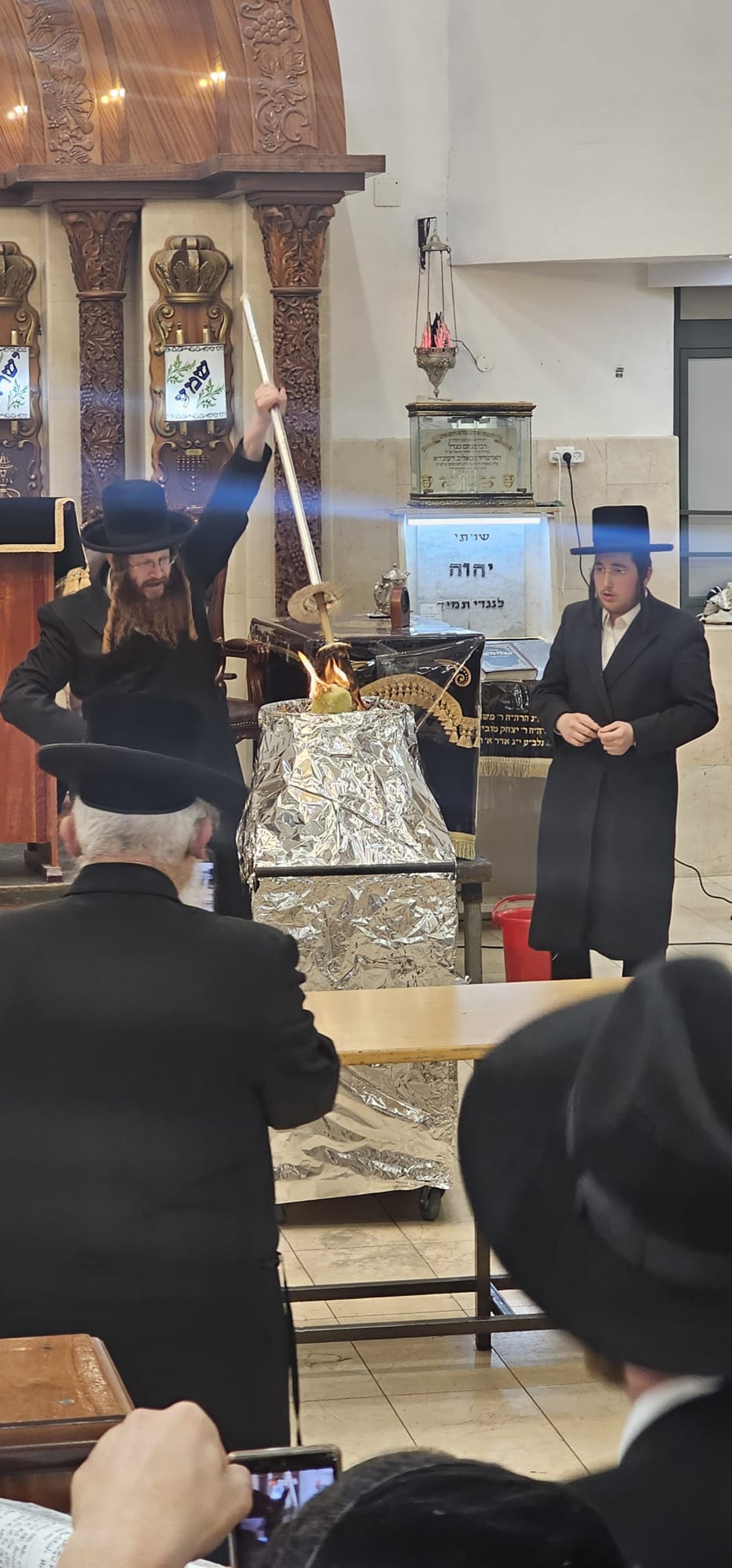 ל"ג בעומר בחצה"ק קאליב