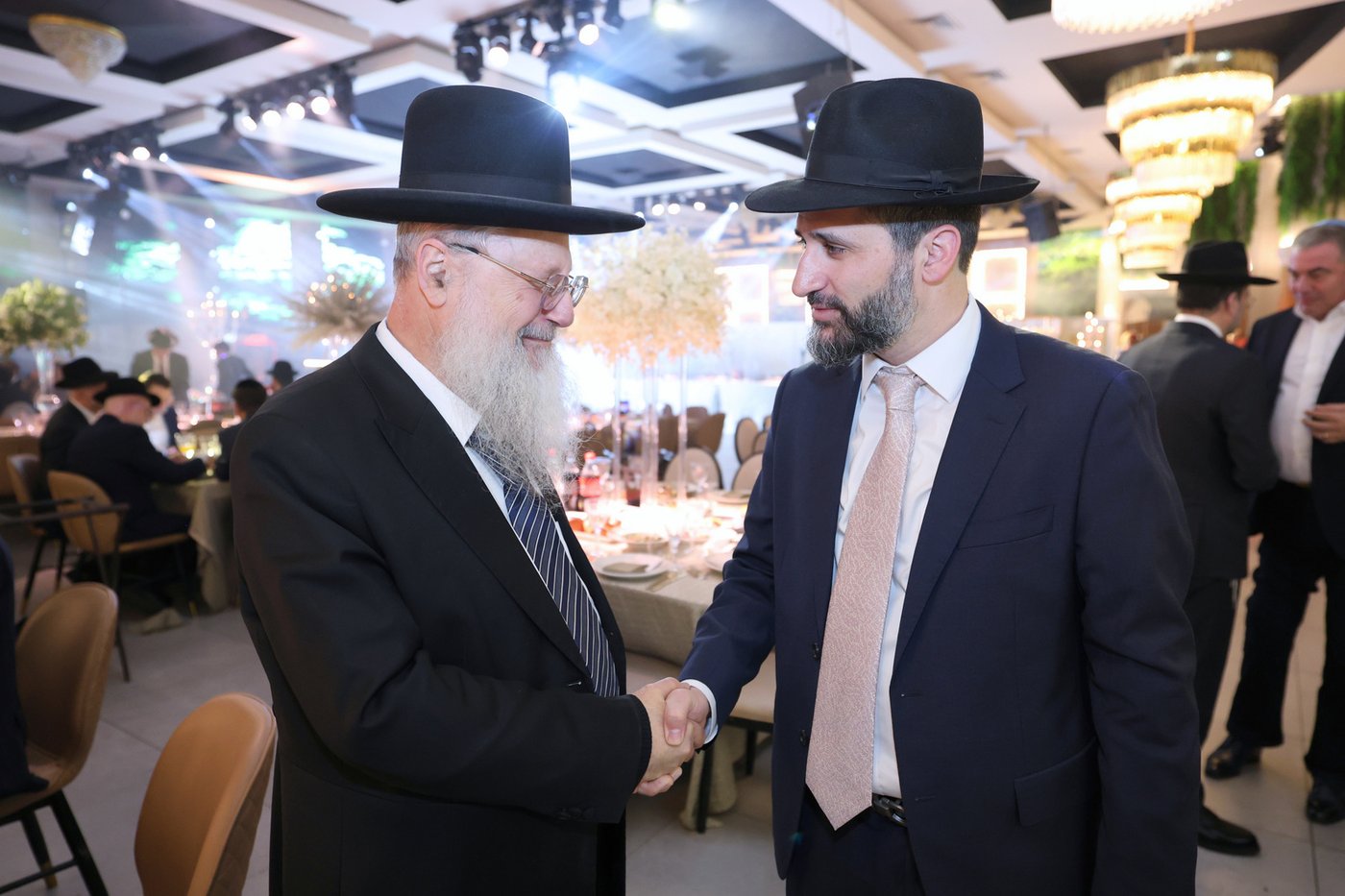 בר מצווה לנכד הראשון לציון הגר"ד יוסף