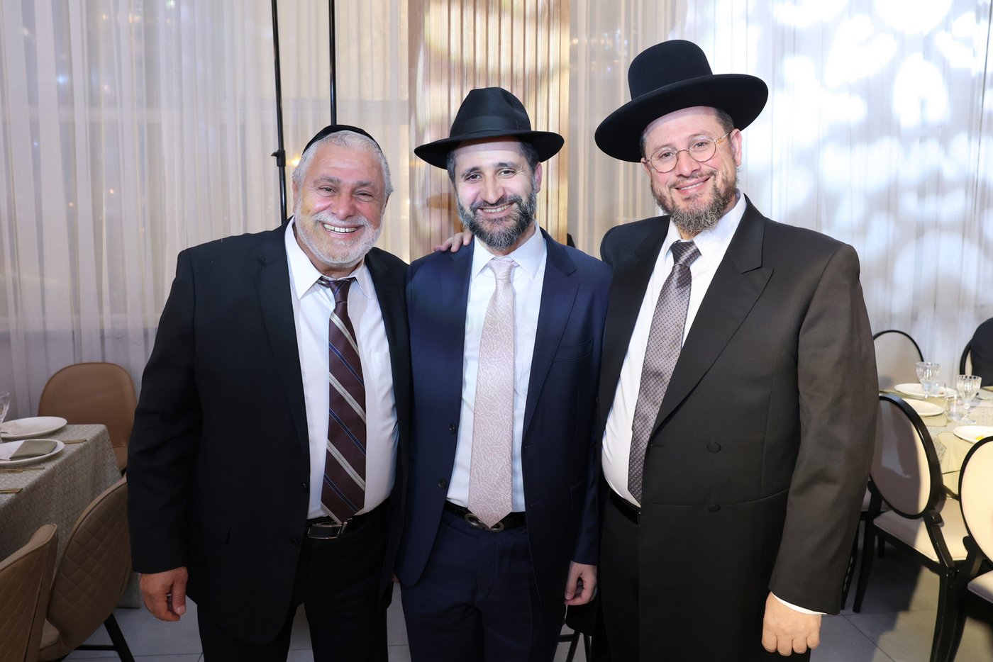 בר מצווה לנכד הראשון לציון הגר"ד יוסף