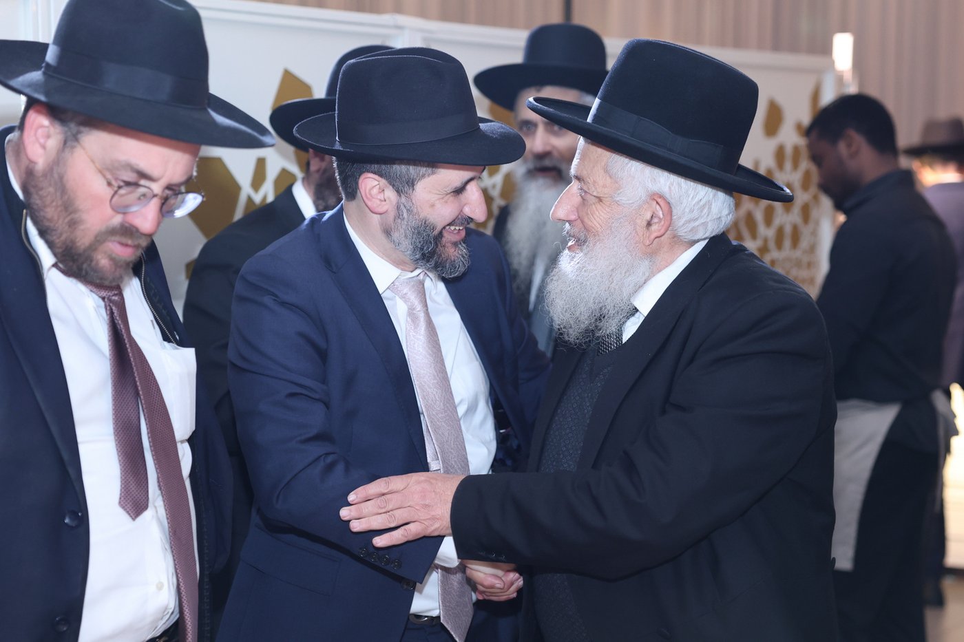 בר מצווה לנכד הראשון לציון הגר"ד יוסף