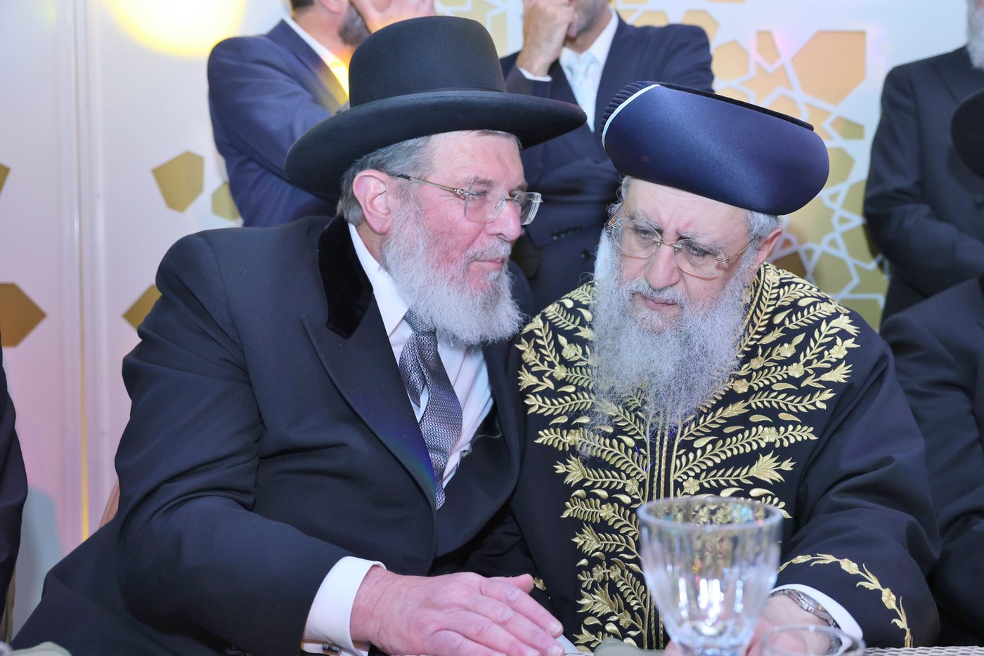 בר מצווה לנכד הראשון לציון הגר"ד יוסף