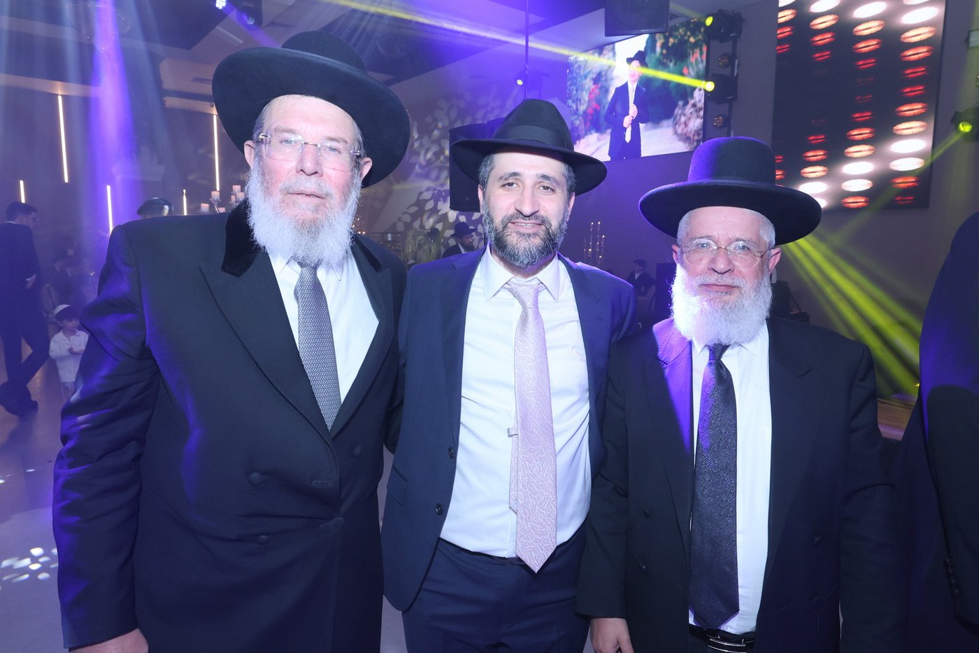 בר מצווה לנכד הראשון לציון הגר"ד יוסף