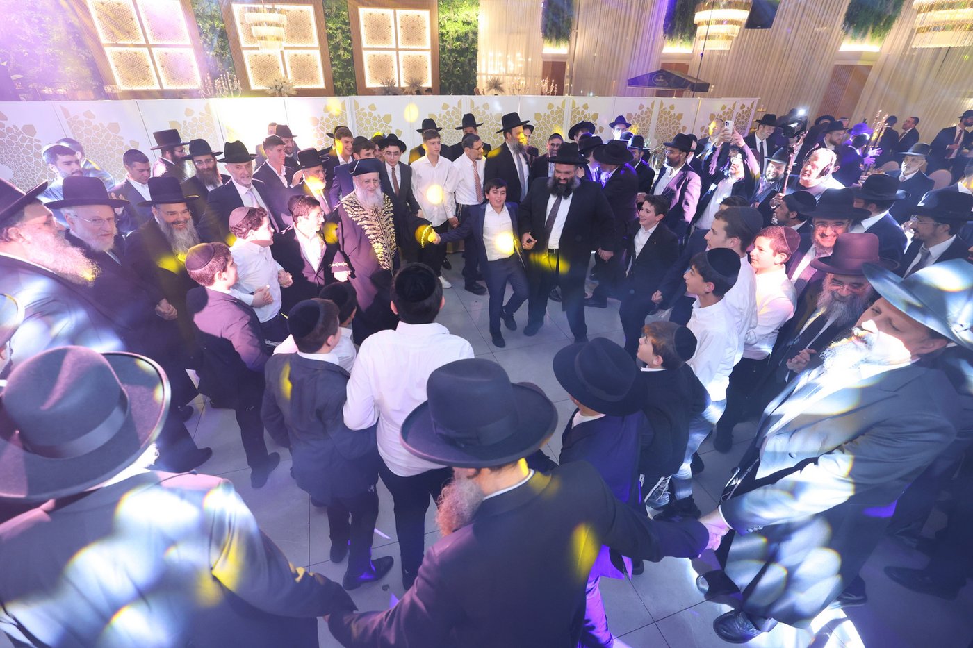 בר מצווה לנכד הראשון לציון הגר"ד יוסף
