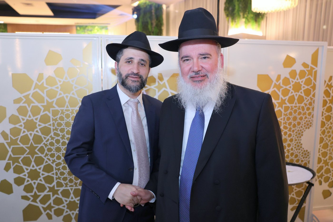 בר מצווה לנכד הראשון לציון הגר"ד יוסף