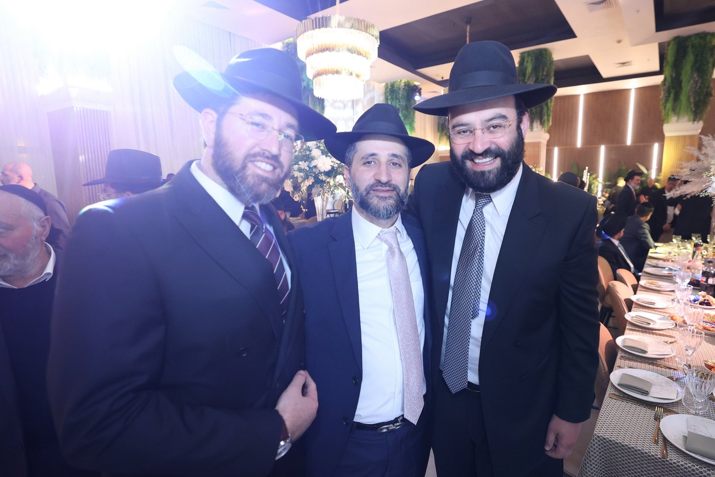 בר מצווה לנכד הראשון לציון הגר"ד יוסף