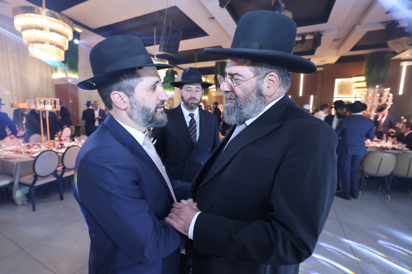 בר מצווה לנכד הראשון לציון הגר"ד יוסף