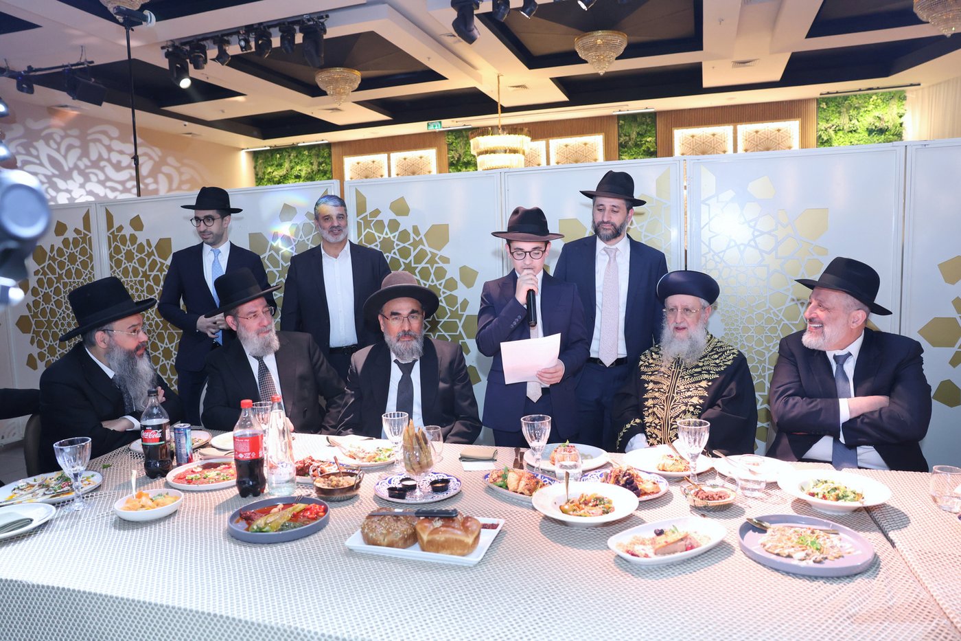 בר מצווה לנכד הראשון לציון הגר"ד יוסף