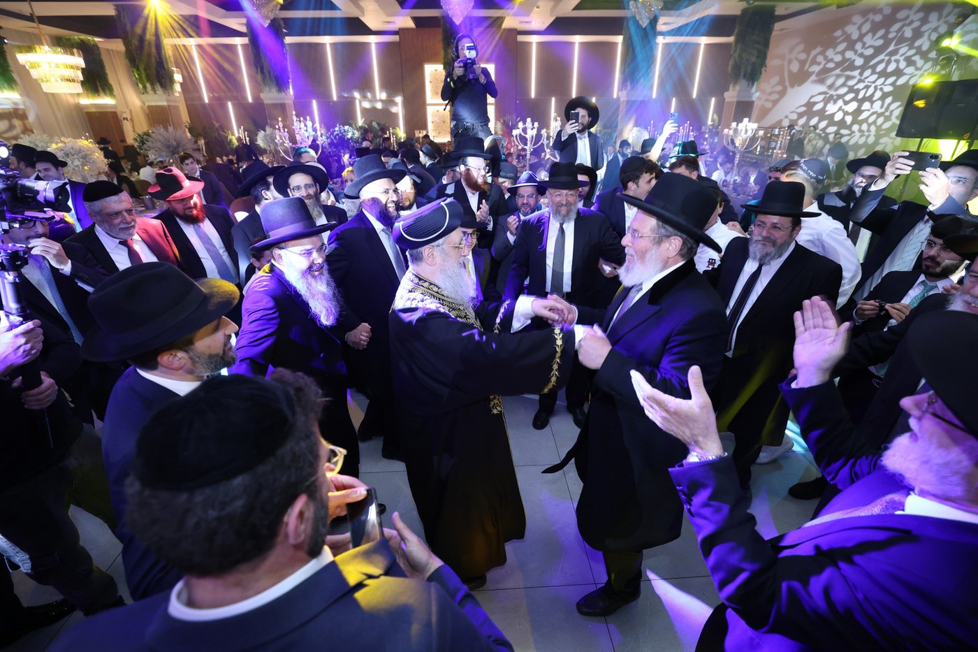 בר מצווה לנכד הראשון לציון הגר"ד יוסף