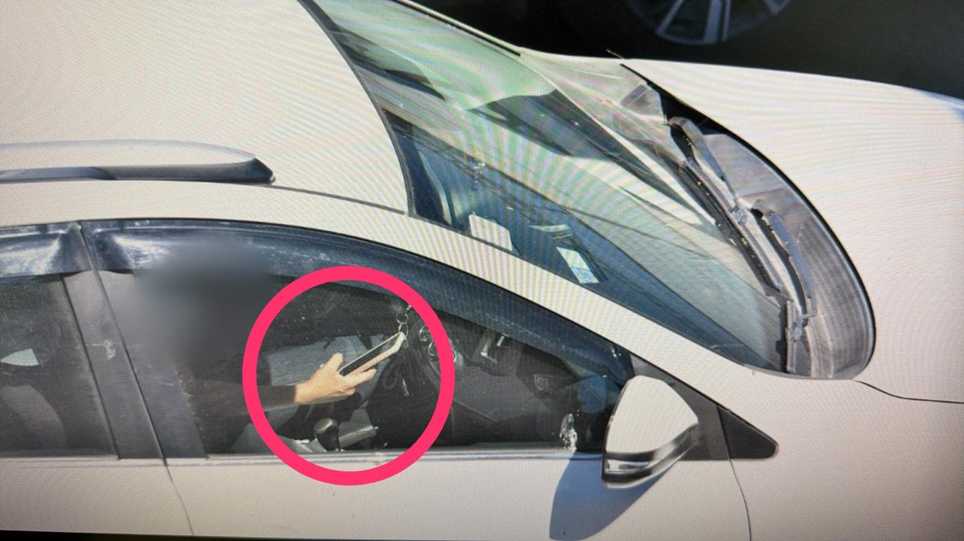 הייתם עם הנייד בזמן הנהיגה? גם אם לא פגשתם שוטר, אולי תקבלו דו"ח