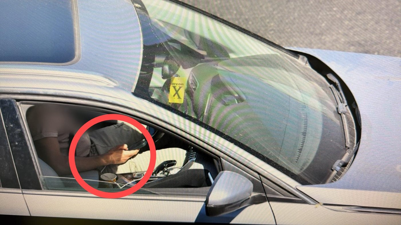 הייתם עם הנייד בזמן הנהיגה? גם אם לא פגשתם שוטר, אולי תקבלו דו"ח