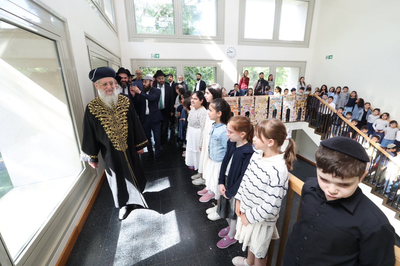 הראשל"צ הגר"ד יוסף בביקור בוינה