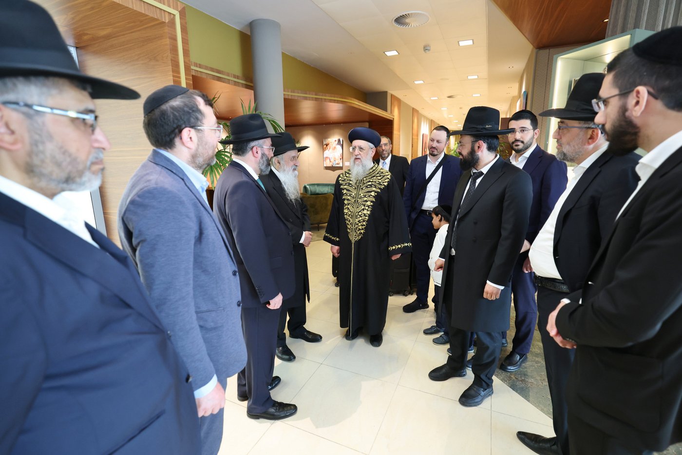 הראשל"צ הגר"ד יוסף בביקור בוינה