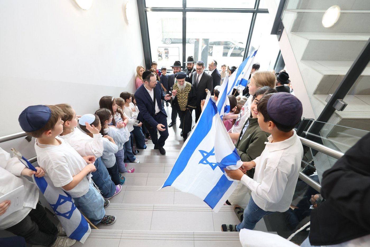 הראשל"צ הגר"ד יוסף בביקור בוינה