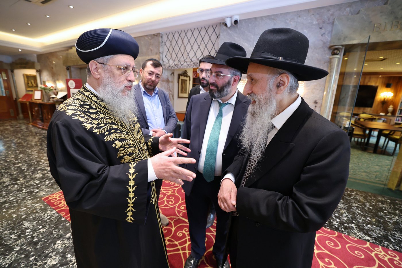 הראשל"צ הגר"ד יוסף בביקור בוינה