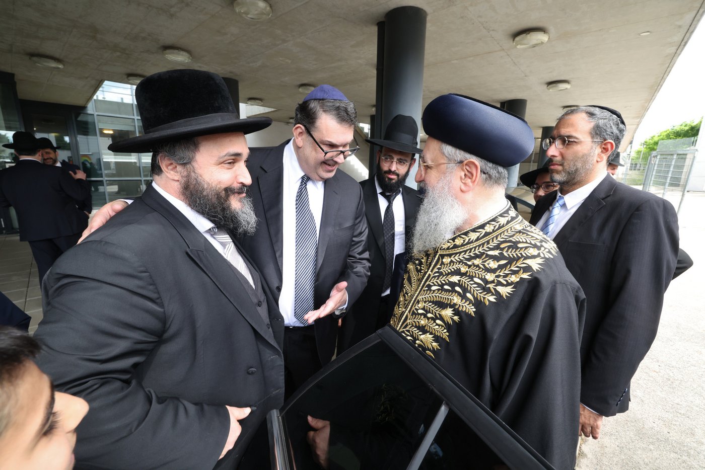 הראשל"צ הגר"ד יוסף בביקור בוינה