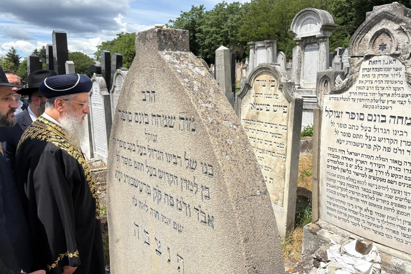 הראשל"צ הגר"ד יוסף בביקור בוינה