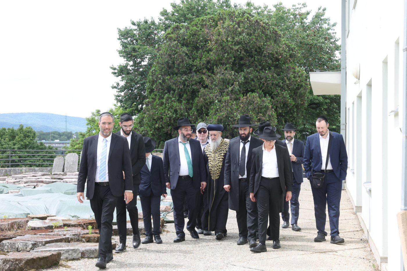 הראשל"צ הגר"ד יוסף בביקור בוינה