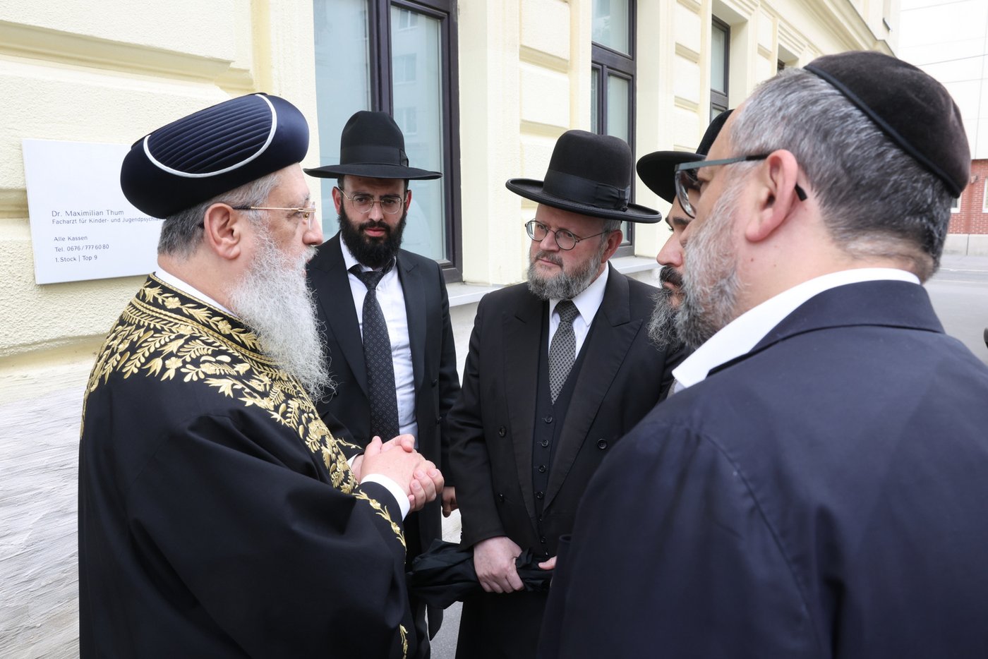 הראשל"צ הגר"ד יוסף בביקור בוינה