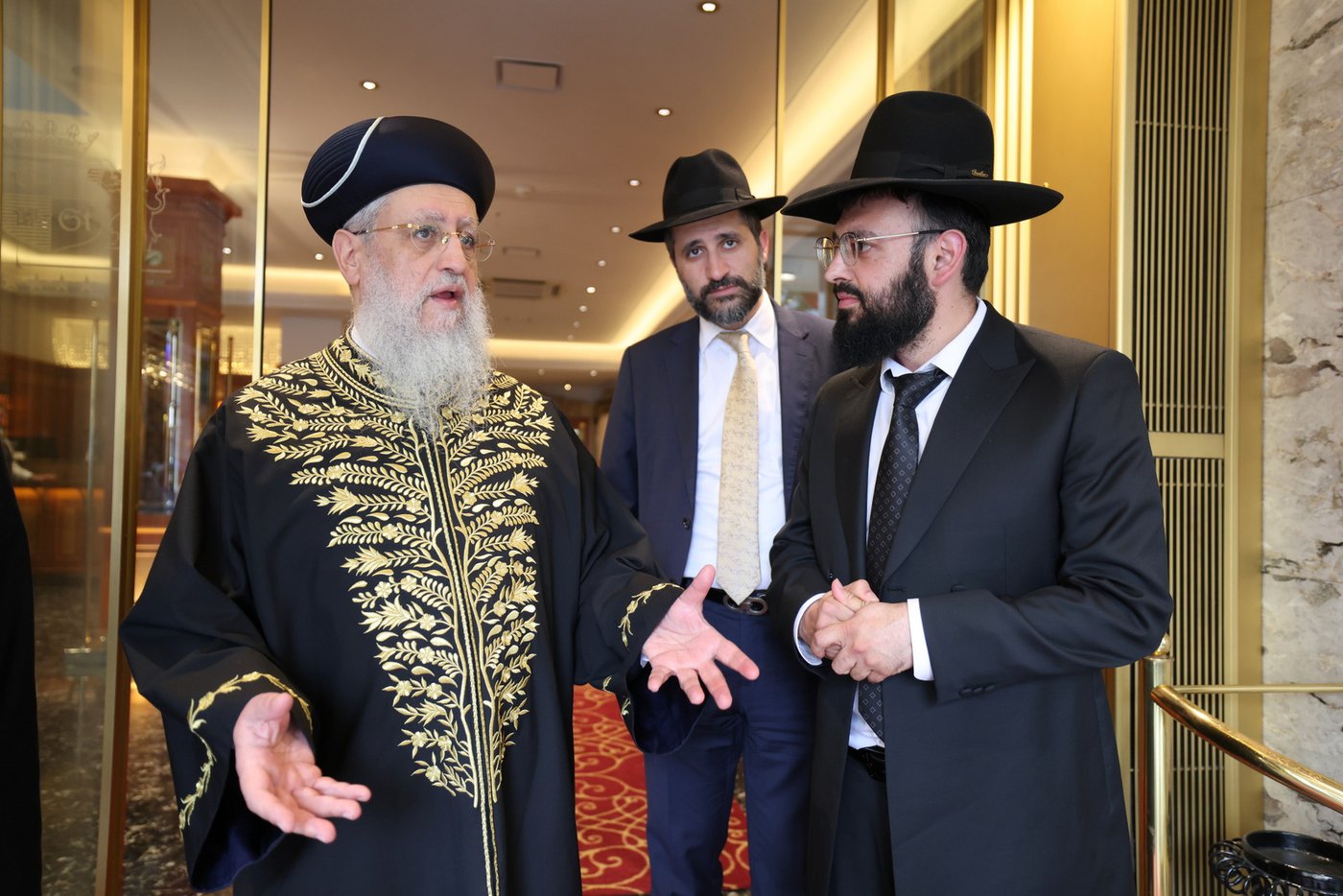 הראשל"צ הגר"ד יוסף בביקור בוינה
