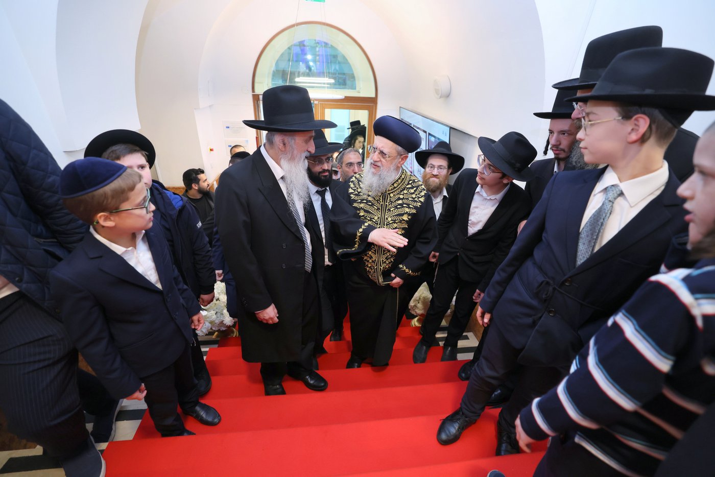 הראשל"צ הגר"ד יוסף בביקור בוינה