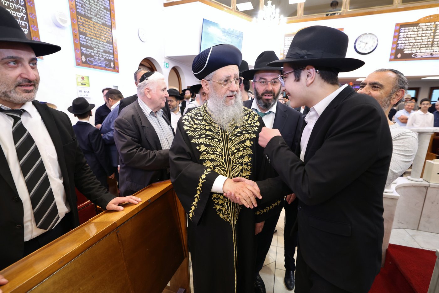 הראשל"צ הגר"ד יוסף בביקור בוינה
