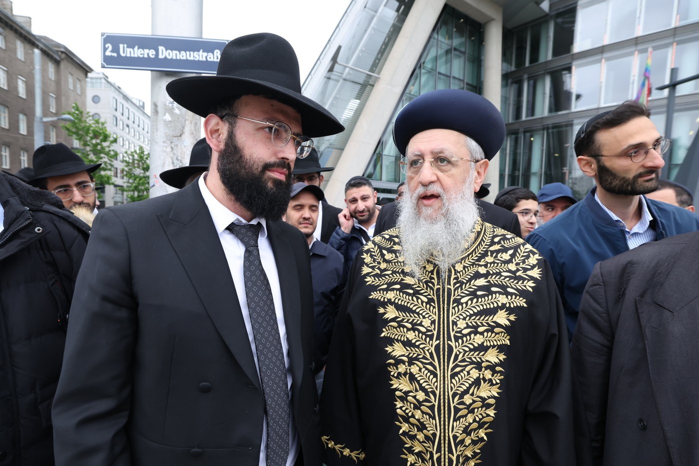 הראשל"צ הגר"ד יוסף בביקור בוינה