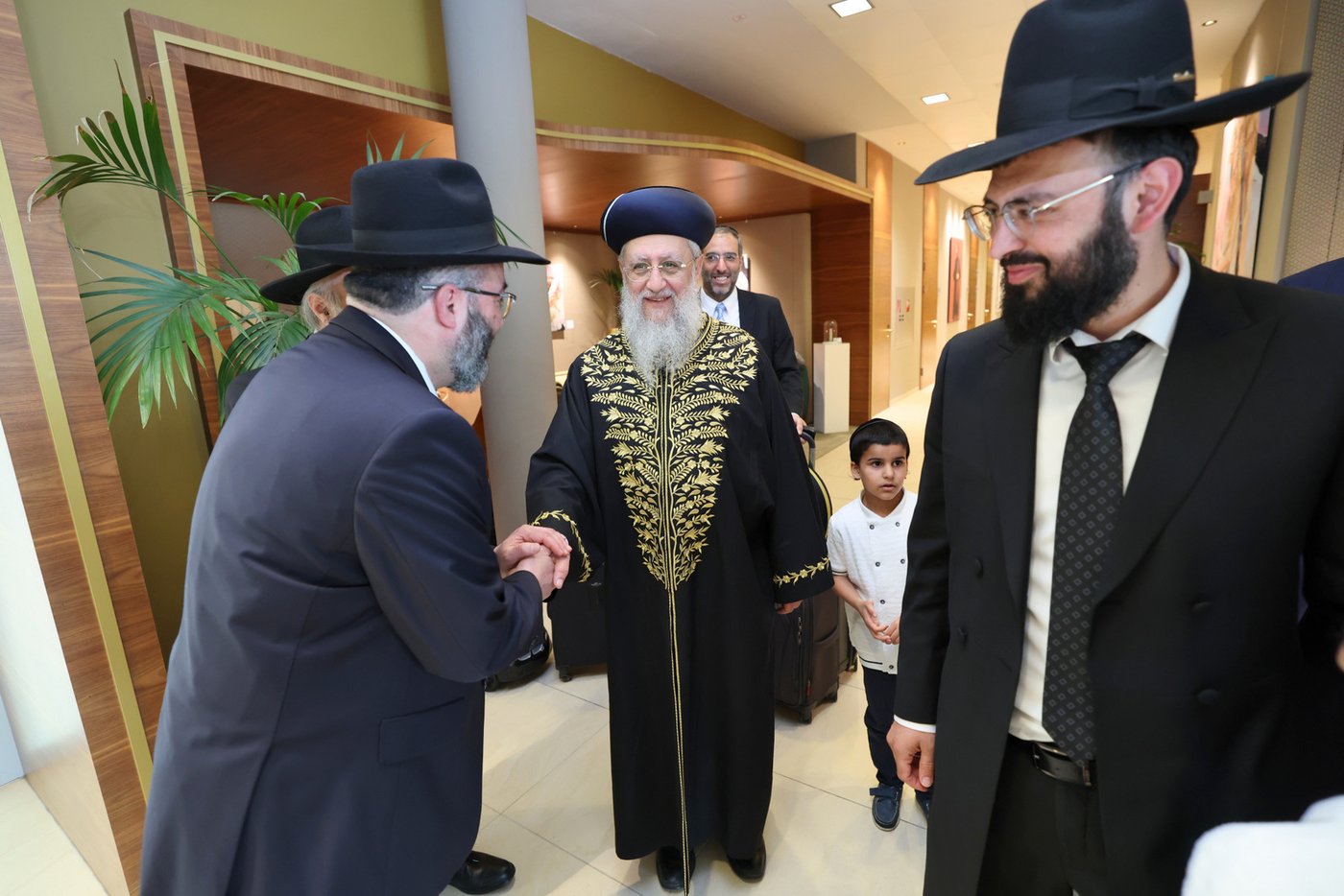 הראשל"צ הגר"ד יוסף בביקור בוינה
