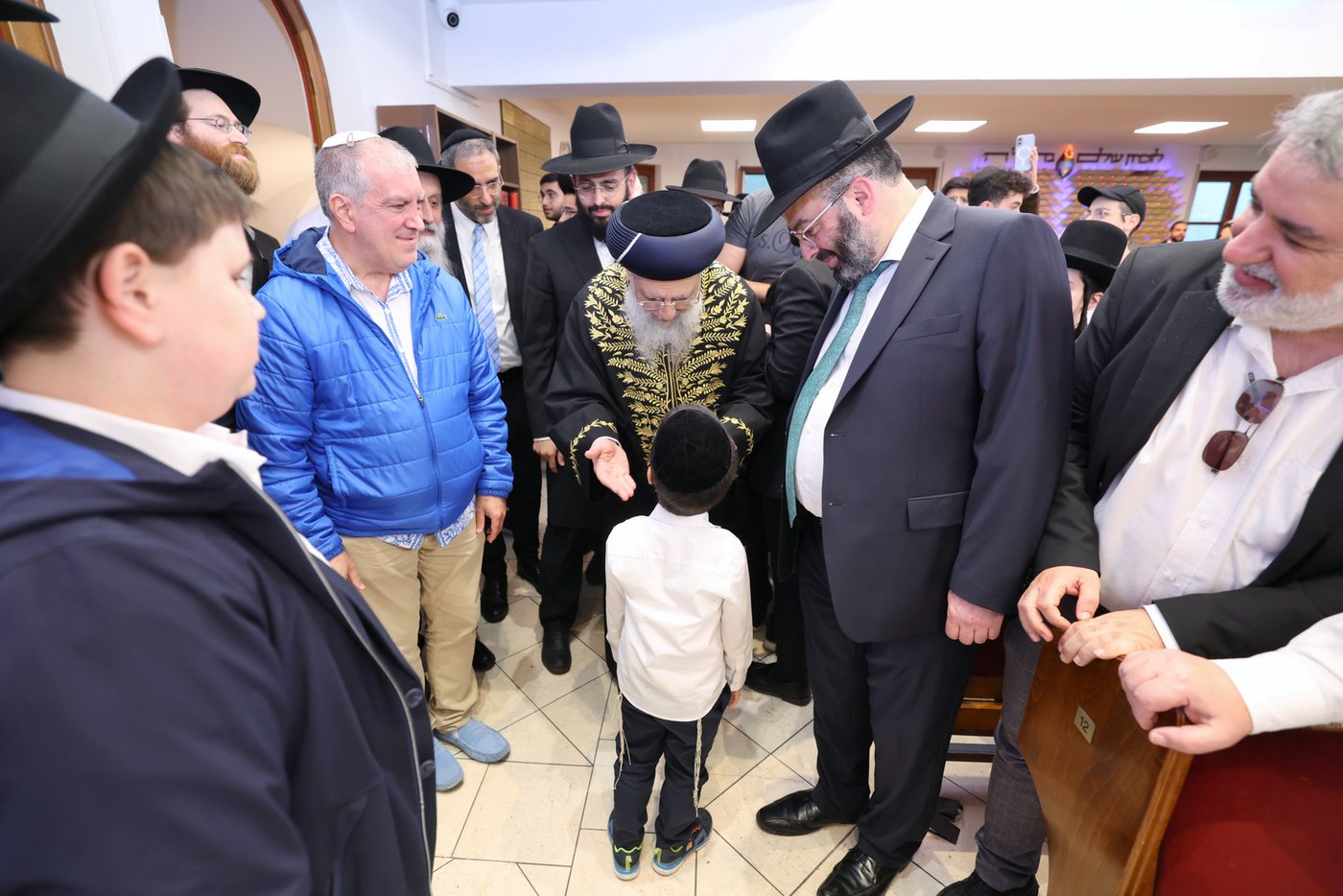 הראשל"צ הגר"ד יוסף בביקור בוינה