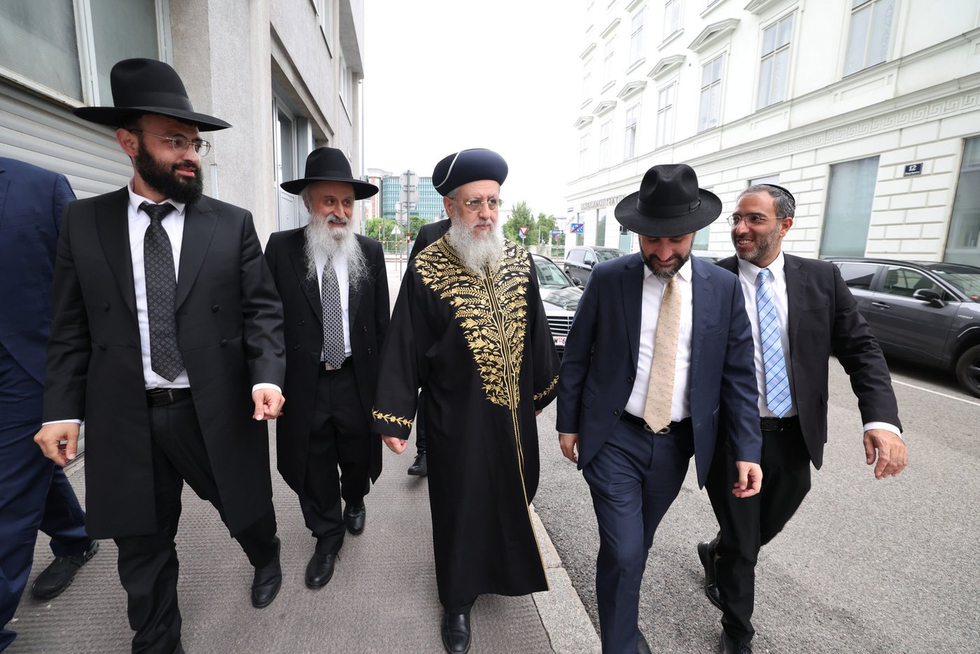 הראשל"צ הגר"ד יוסף בביקור בוינה