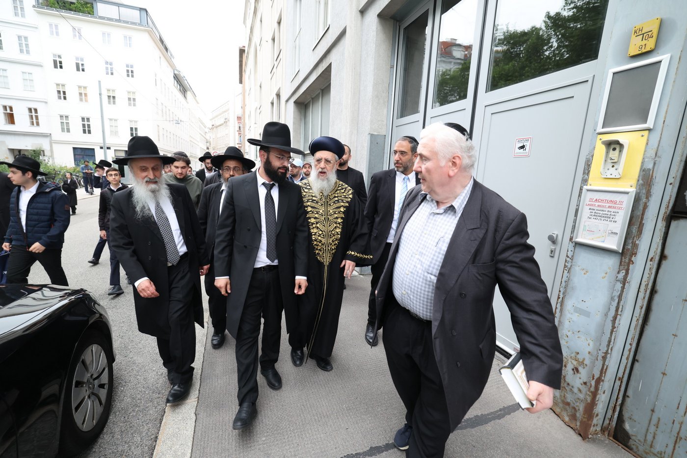 הראשל"צ הגר"ד יוסף בביקור בוינה