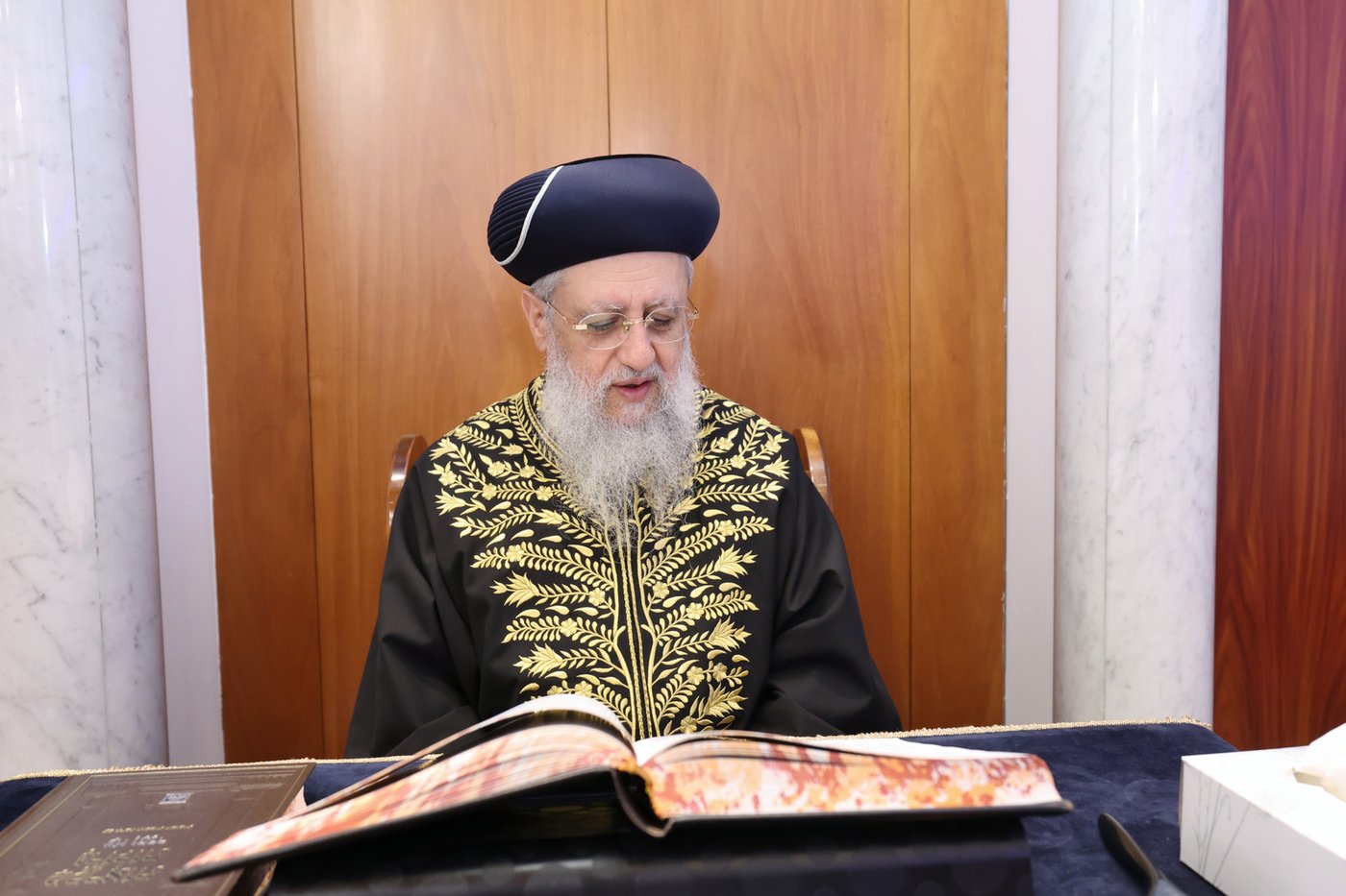 הראשל"צ הגר"ד יוסף בביקור בוינה
