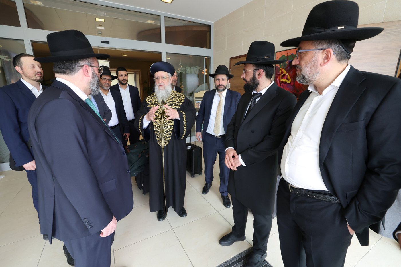 הראשל"צ הגר"ד יוסף בביקור בוינה
