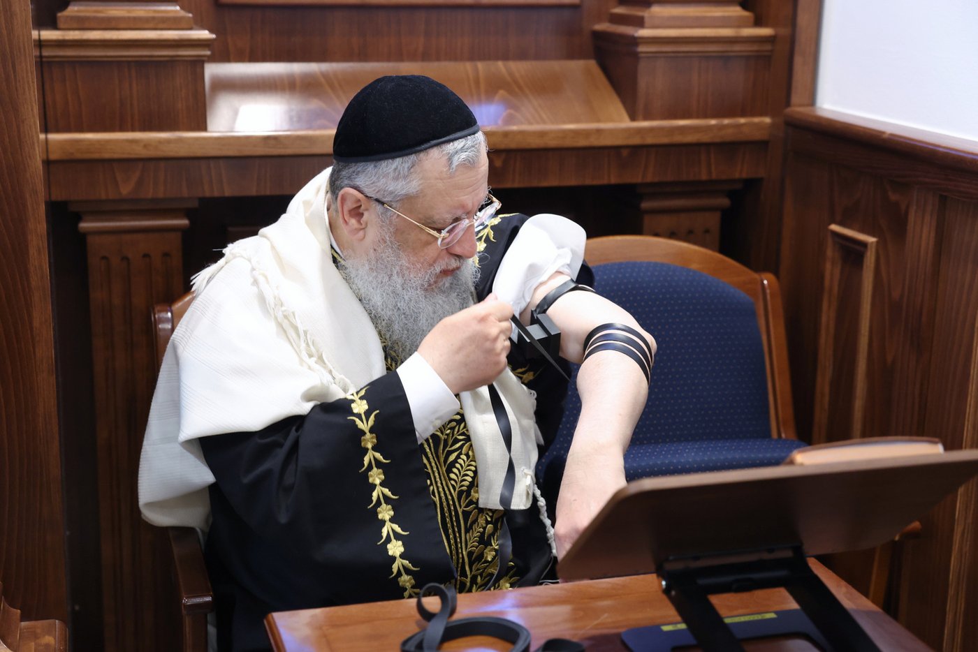 הראשל"צ הגר"ד יוסף בביקור בוינה