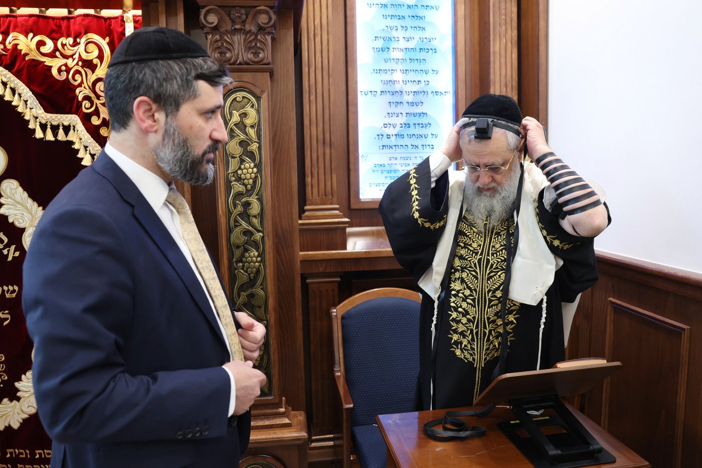 הראשל"צ הגר"ד יוסף בביקור בוינה