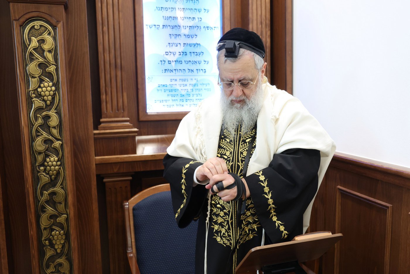 הראשל"צ הגר"ד יוסף בביקור בוינה