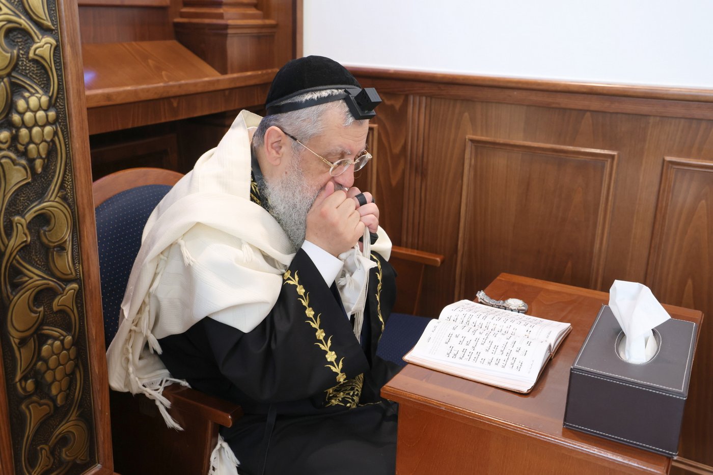 הראשל"צ הגר"ד יוסף בביקור בוינה