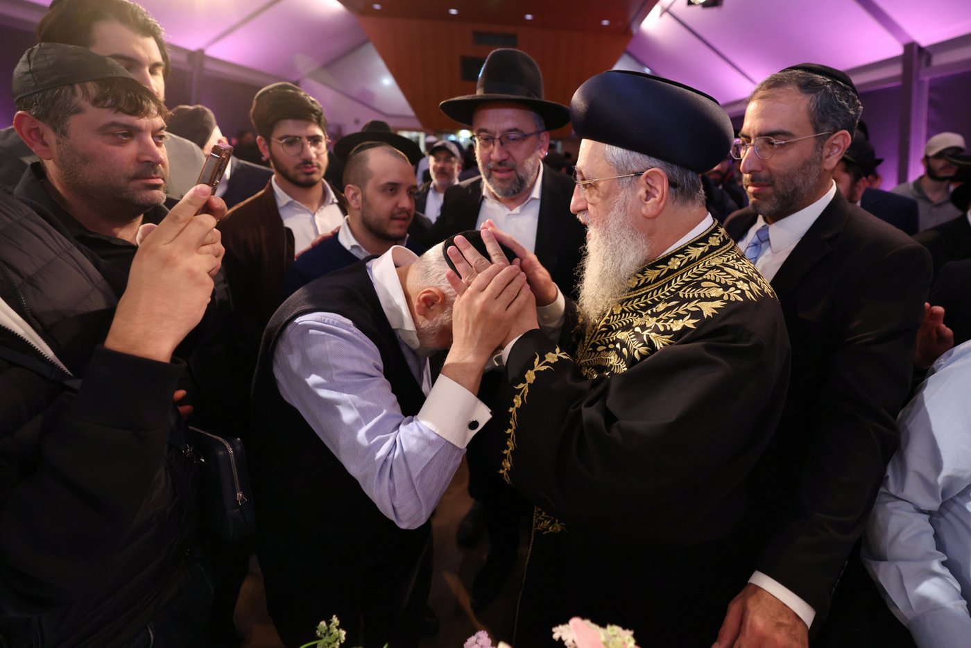 הראשל"צ הגר"ד יוסף בביקור בוינה