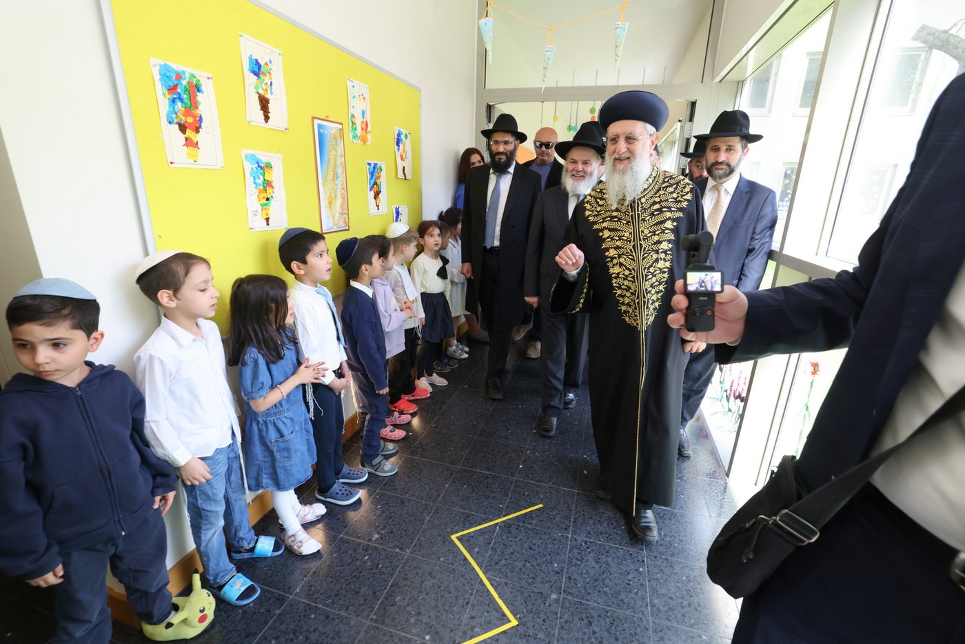 הראשל"צ הגר"ד יוסף בביקור בוינה