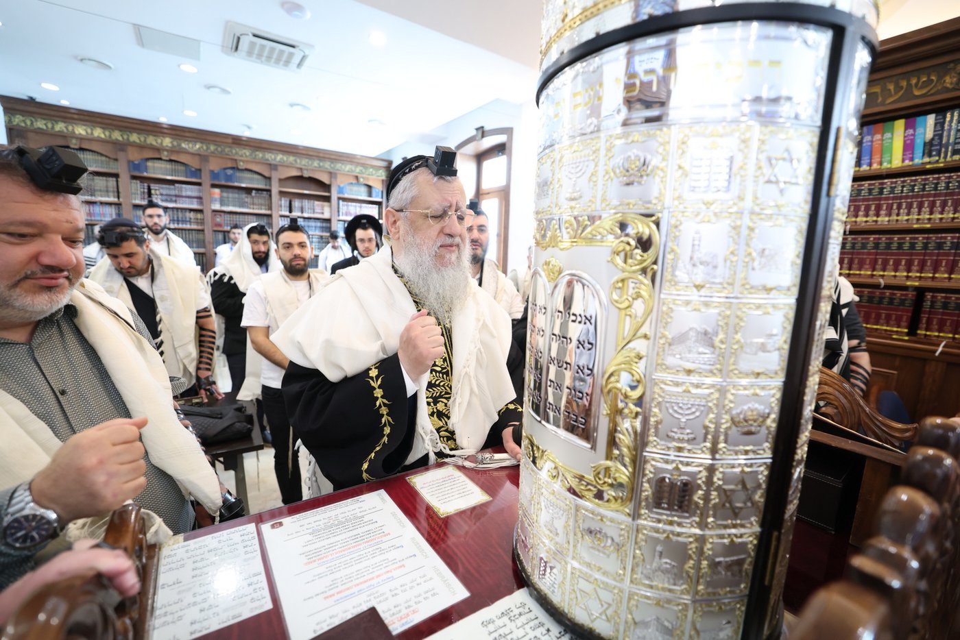 הראשל"צ הגר"ד יוסף בביקור בוינה