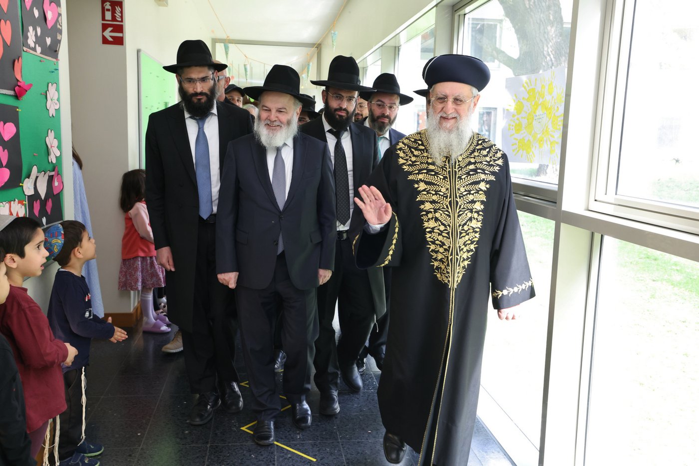 הראשל"צ הגר"ד יוסף בביקור בוינה