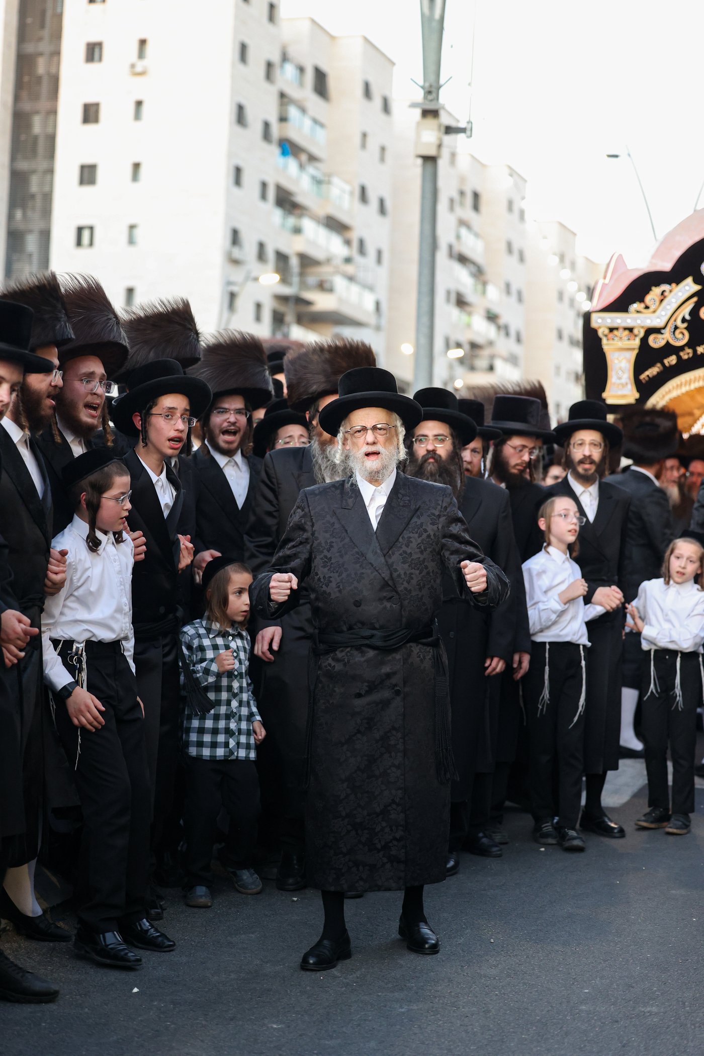 הכנסת ספר תורה בסערט ויז'ניץ