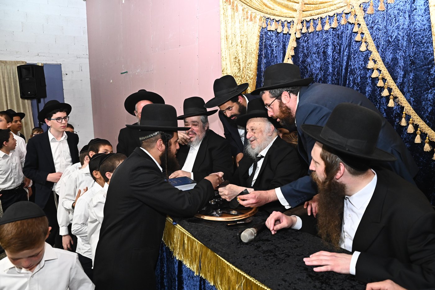 הסיום בראשות הגרב"ד פוברסקי