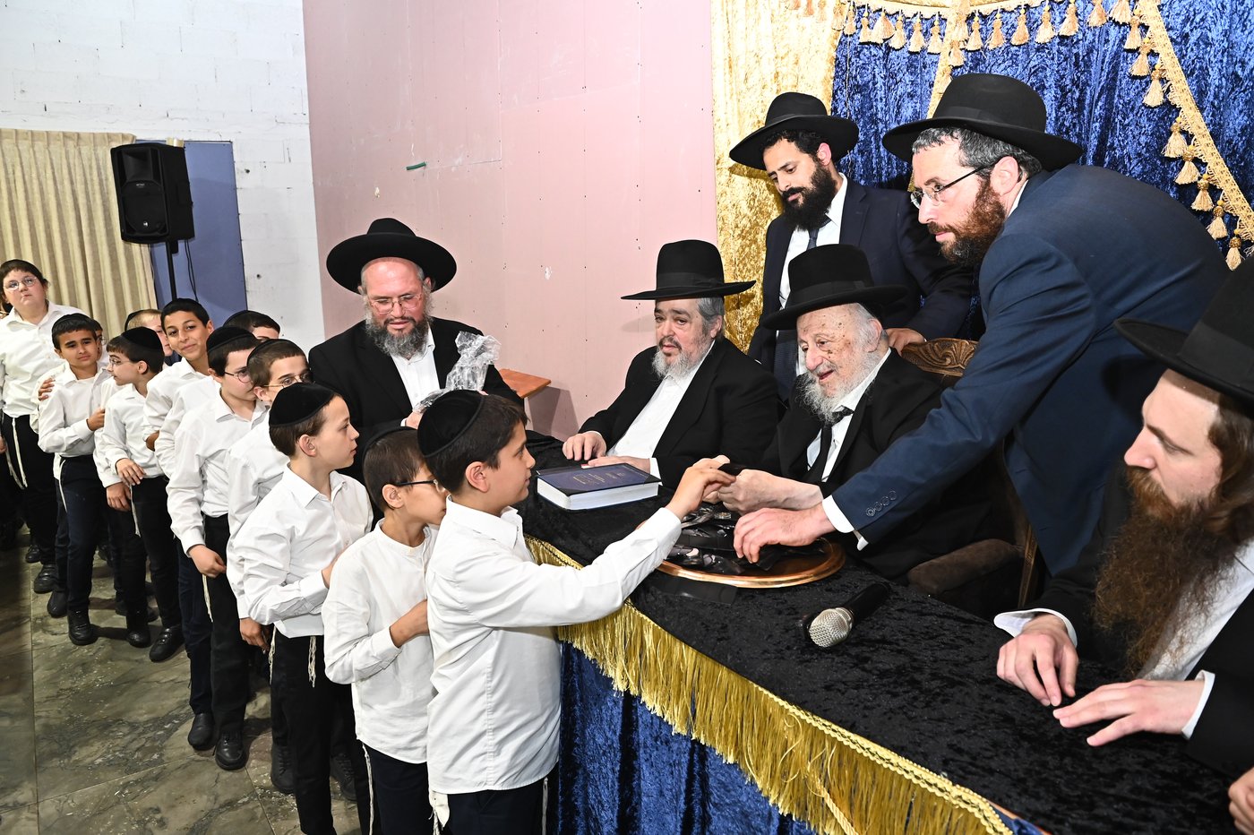 הסיום בראשות הגרב"ד פוברסקי