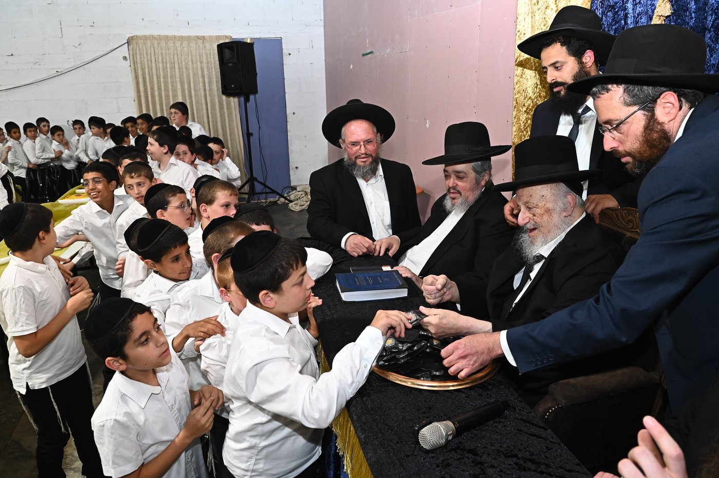 הסיום בראשות הגרב"ד פוברסקי