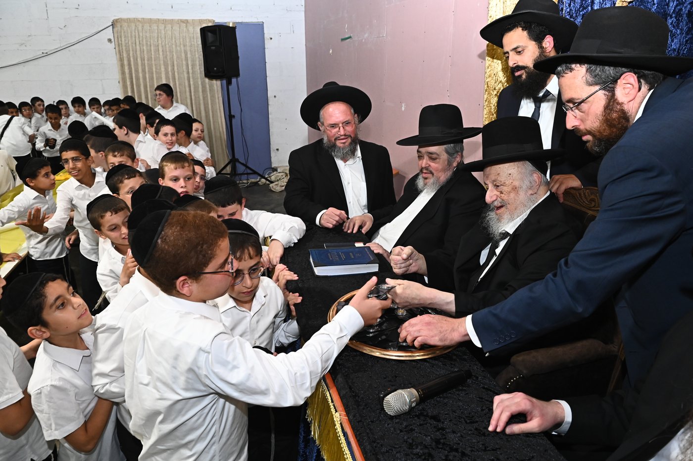 הסיום בראשות הגרב"ד פוברסקי