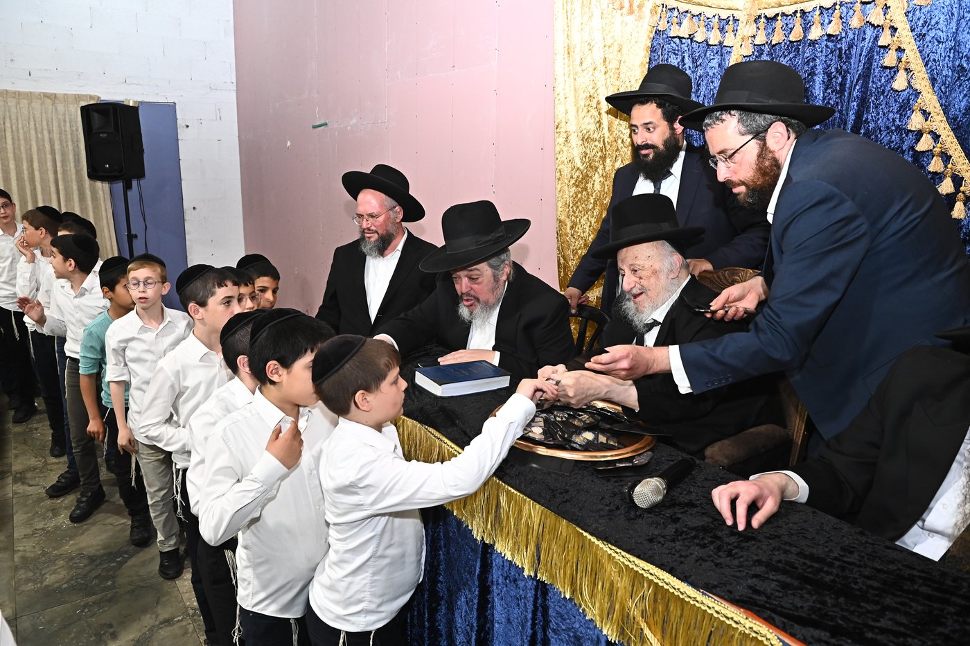 הסיום בראשות הגרב"ד פוברסקי