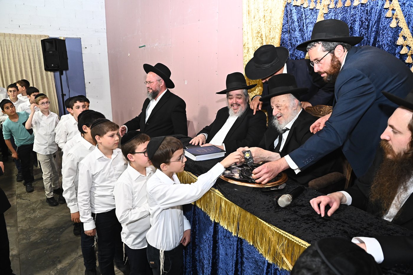 הסיום בראשות הגרב"ד פוברסקי