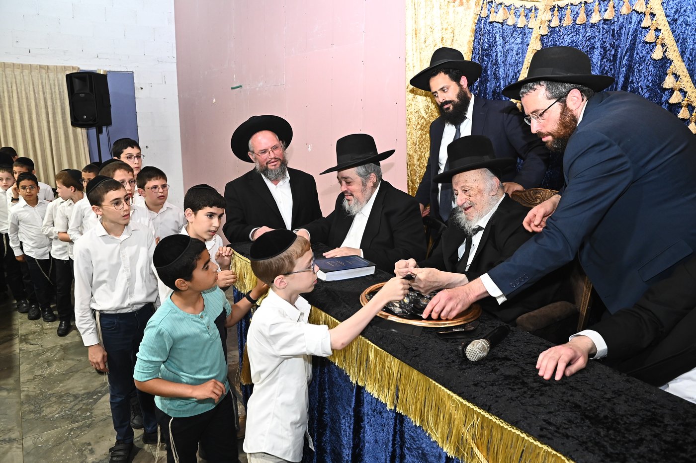 הסיום בראשות הגרב"ד פוברסקי