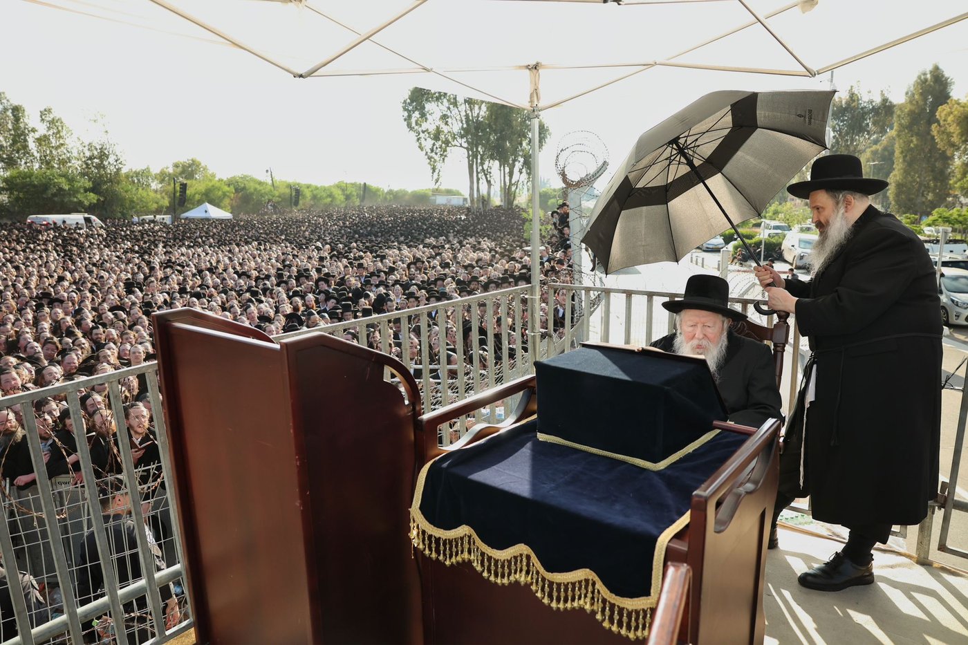 האדמו"ר מגור בעצרת