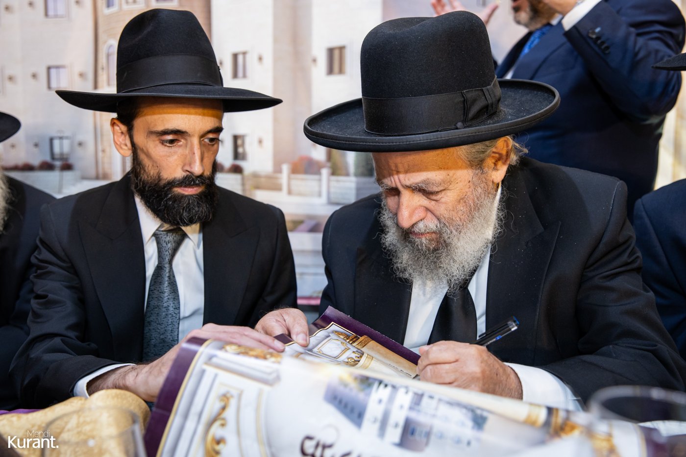 הנחת אבן הפינה לישיבה לצעירים היכל משה